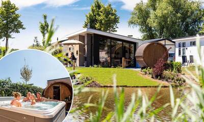 Natuurlodge 4 personen Wellness