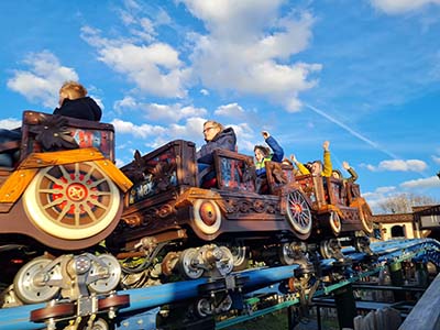 Max und Moritz Achterbahn in Efteling