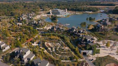 Luftbild von Center Parcs Villages Nature Paris