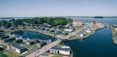 Luftaufnahme des Ferienparks EuroParcs Veluwemeer