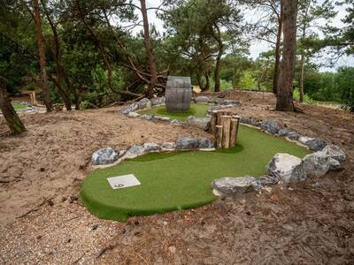 Der Minigolfplatz des Ferienparks Leukermeer