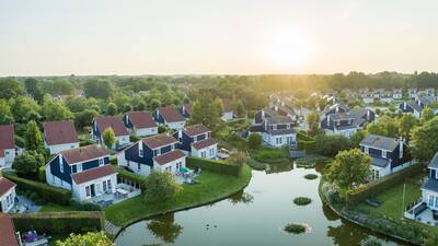 Luftaufnahme des Ferienparks Landal Villapark Livingstone