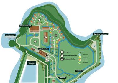 Parkplan Dutchen Ferienpark De Hoop