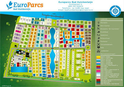 Parkplan-EuroParcs Bad Hulckesteijn