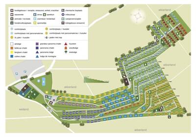 Parkplan EuroParcs Gulperberg