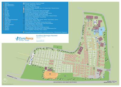 Parkplan EuroParcs Hermagor Nassfeld