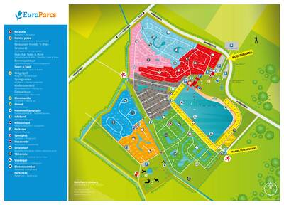 Parkplan EuroParcs Limburg