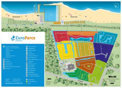 Parkplan EuroParcs Zuiderzee