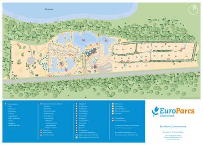 Parkplan Europarcs EuroParcs Zilverstrand