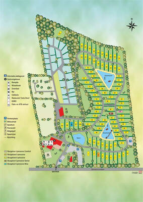 Parkplan Ferienpark Hellendoorn