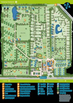 Parkplan / Lageplan Campingplatz Vreehorst