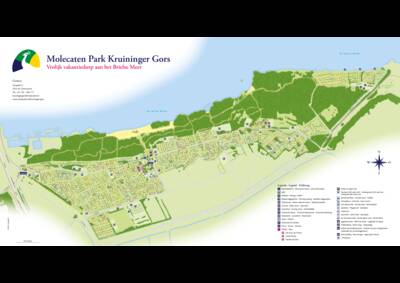 Parkplan / Lageplan Molecaten Park Kruininger Gors