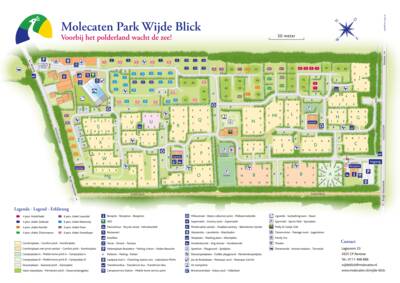 Parkplan / Lageplan Molecaten Park Wijde Blick