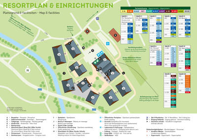 Parkplan Landal Alpen Resort Maria Alm