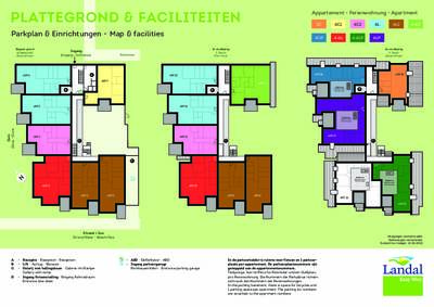 Parkplan Landal Kaap West