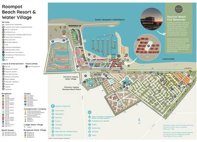 Parkplan Roompot Beach Resort