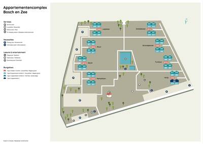 Parkplan Roompot Bosch en Zee