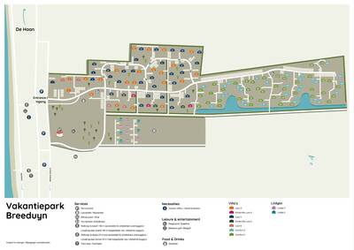 Parkplan Roompot Breeduyn Village