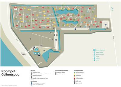 Parkplan Roompot Callantsoog