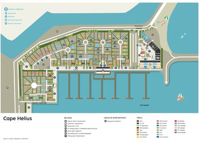 Parkplan Roompot Cape Helius