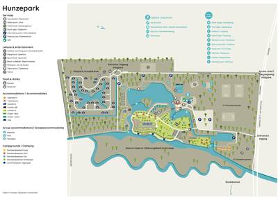 Parkplan Roompot Hunzepark