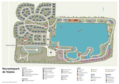 Parkplan Roompot Recreatiepark de Tolplas