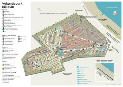 Parkplan Roompot Vakantiepark Kijkduin