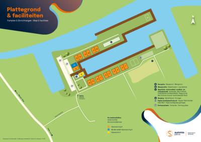 Parkplan Summio Havenresort Terherne