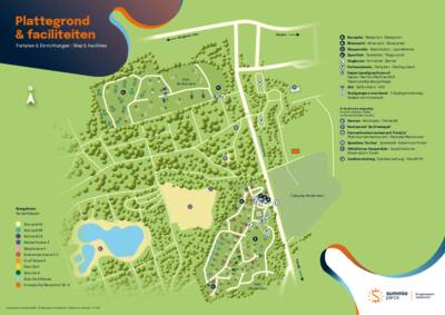 Parkplan Summio Vakantiepark Herperduin