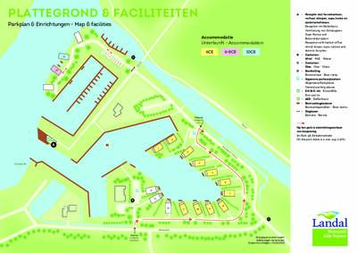 Parkplan Wasserpark de Alde Feanen