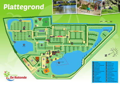 Parkplan Camping De Rotonde