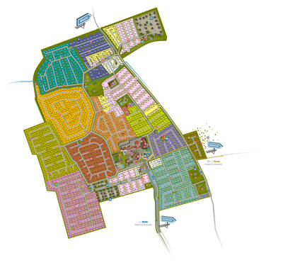 Parkplan Camping Julianahoeve