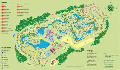 Parkplan centerparcs Het Heijderbos