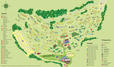 Parkplan centerparcs Les Ardennes