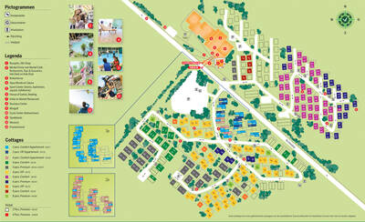 Parkplan centerparcs Park Nordseeküste