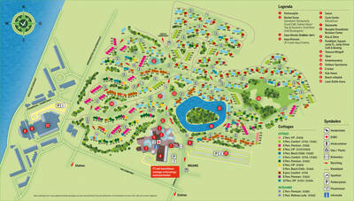 Parkplan centerparcs Park Zandvoort