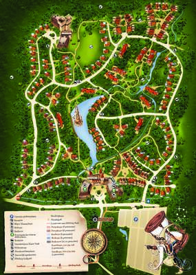 Parkplan Efteling Bosrijk