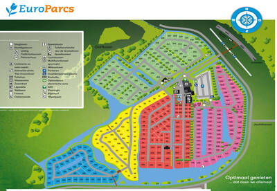 Parkplan EuroParcs Buitenhuizen