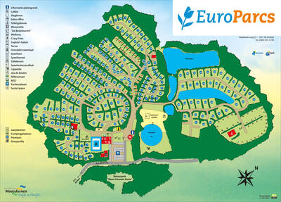 Parkplan EuroParcs Maasduinen
