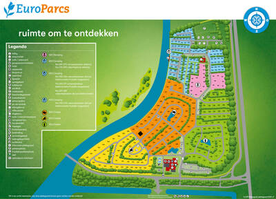 Parkplan EuroParcs Molengroet