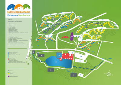 Parkplan Ferienpark Hambachtal succesholidayparcs