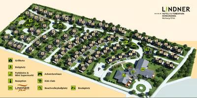 Plattegrond Lindner Ferienpark Nürburgring