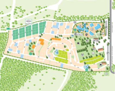 Parkplan Plein Air des Chênes