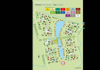 Parkplan Strand Resort Nieuwvliet-Bad