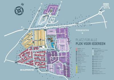 Parkplan Vakantiepark De Klepperstee