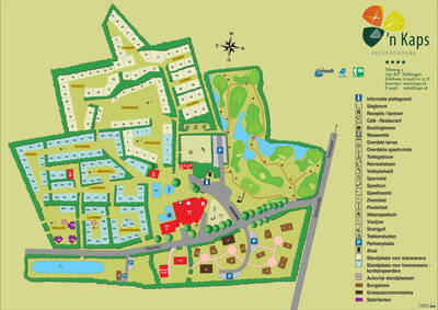 Plattegrond Vakantiepark ’n Kaps