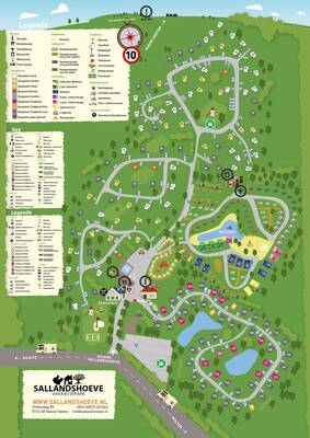 Parkplan Vakantiepark Sallandshoeve