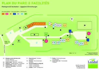 Parkplan Village les Gottales