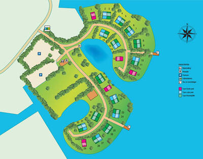 Parkplan Waterpark Oan’e Poel