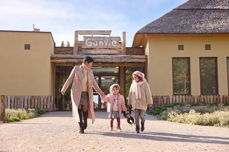 Familienspaziergänge aus Ganvie Village im Ferienpark Lake Resort Beekse Bergen